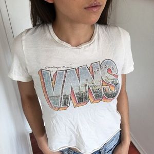 Cropped VANS Graphic Tee